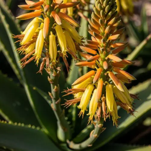 Aloe Vera Flowers