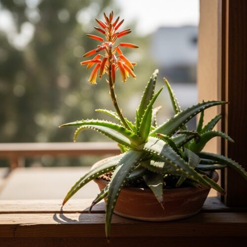 Aloe Vera Flowers