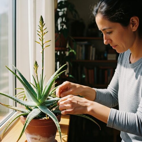 Aloe Vera Flowers
