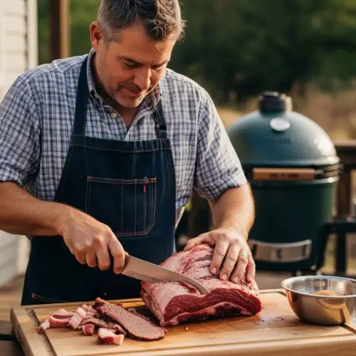 Awesome Brisket on the Big Green Egg