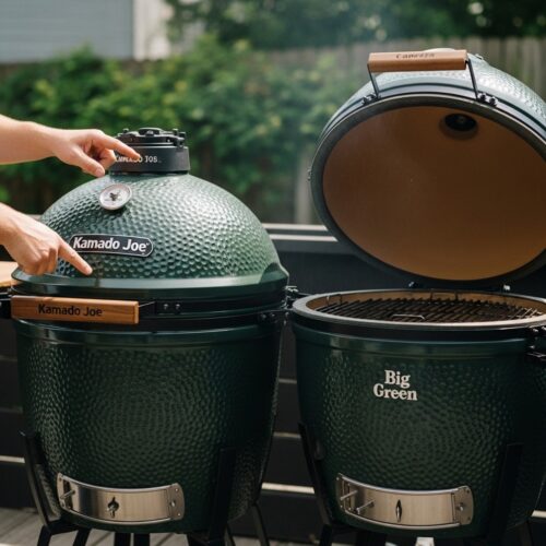 Big Green Egg vs. Kamado Joe (Which One Is Right for