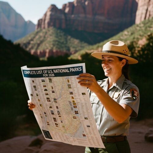 Complete US National Parks List 2026 (Free Printable Map + Organized by State)