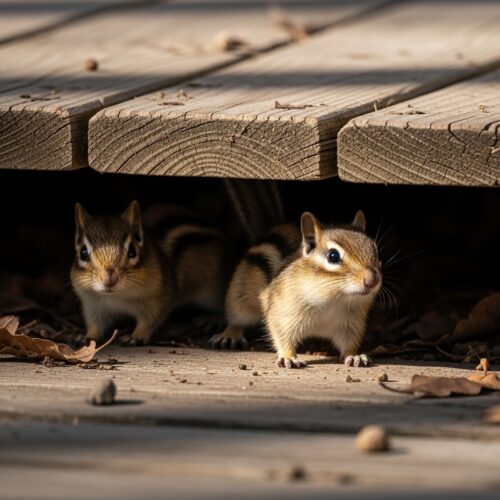 How to Get Rid of Chipmunks Under the Deck of Your Home