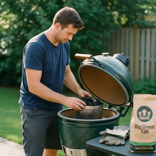 How to Grill Burgers on Big Green Egg (Kamado)