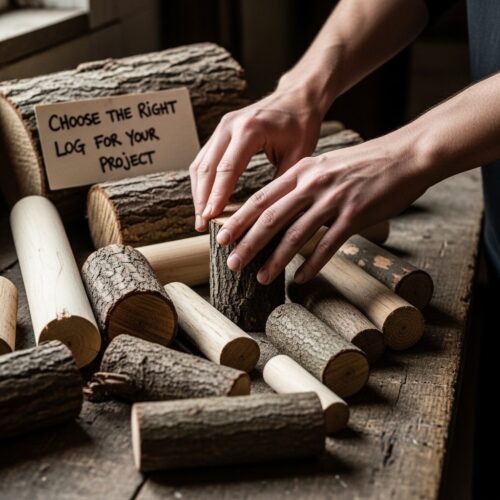 How to Hollow Out a Tree Log (For a Planter or Geocaching)
