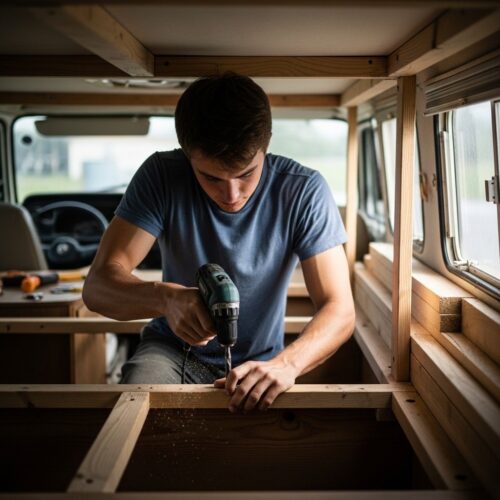 How to Replace a Shamrock/Roo Hybrid Camper Bunk