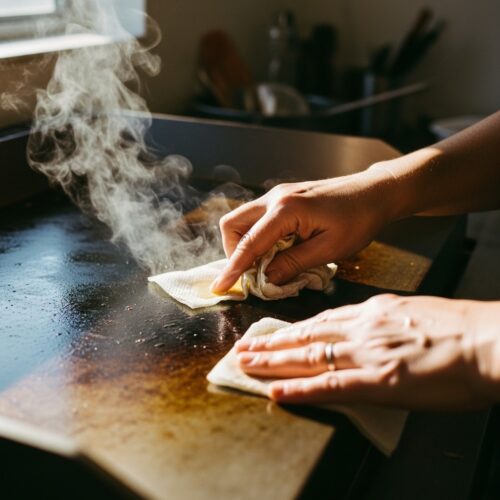 How to Season a Brand New Blackstone Griddle (First Time)