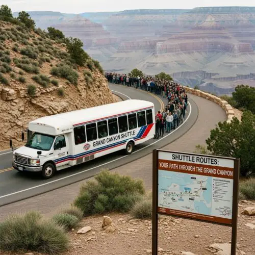 How to Use the Grand Canyon Shuttle System in 2026 (Complete Step-by-Step Guide)