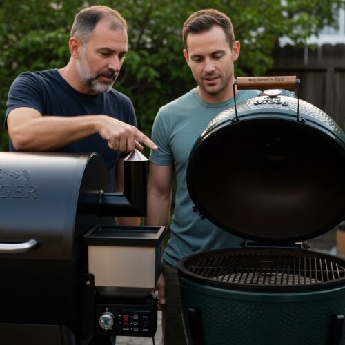 Traeger's Innovative Tech vs. Big Green Egg's Timeless