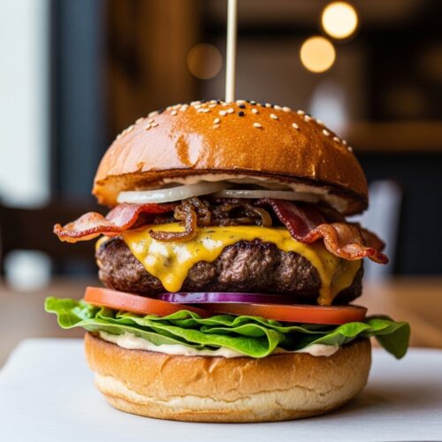 Transforming Frozen Patties into Gourmet Grilled Burgers