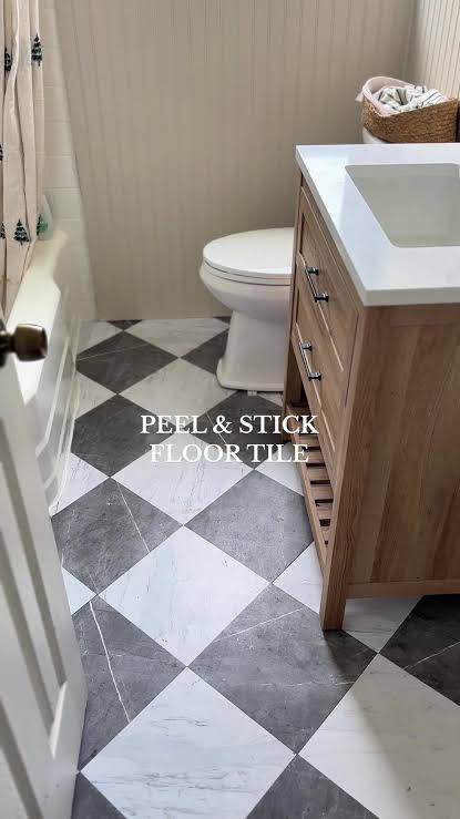 peel stick floor tile