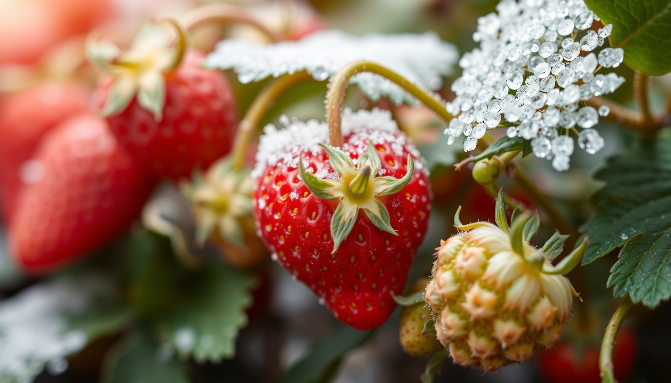 are strawberries cold hardy