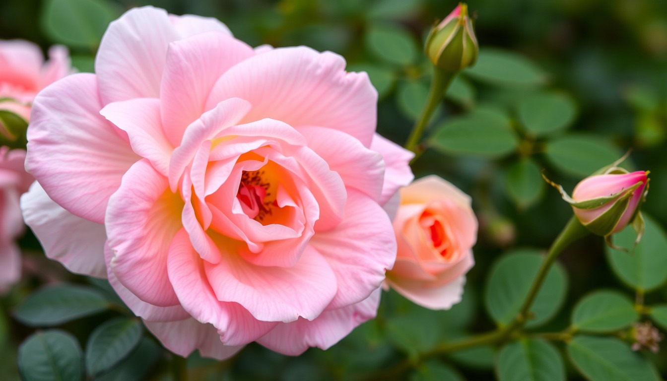 Damask roses