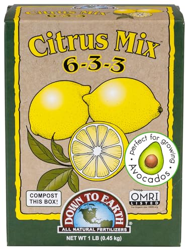 Down To Earth All Natural Fertilizers Organic Citrus Mix - 6-3-3, 1 lb