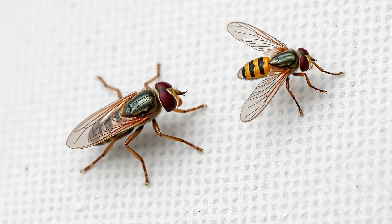 fly identification differences