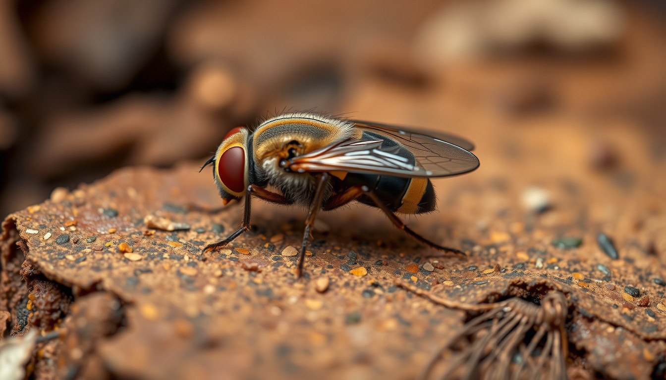 fly breeding sites