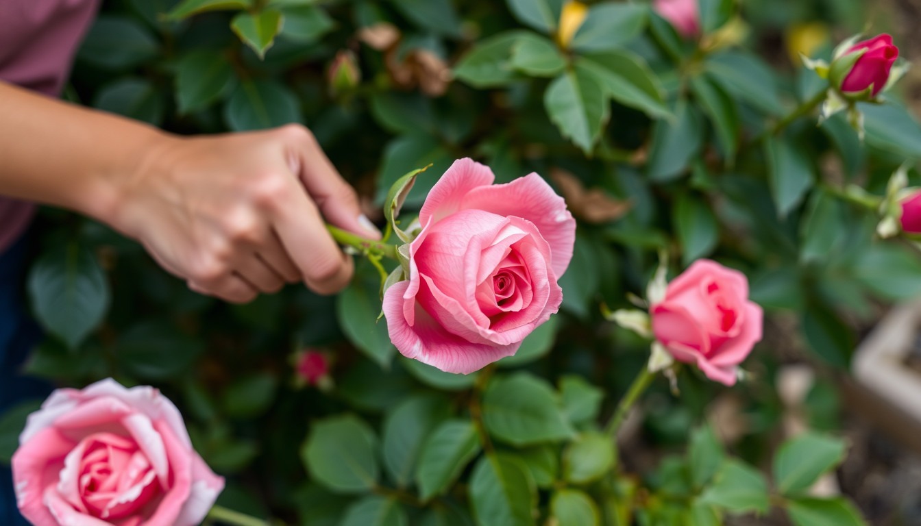 cutting location on stems