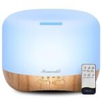 Homeweeks Essential Oil Diffuser for Room Aromatherapy Scent Diffuser