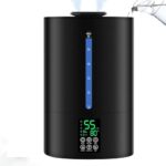 Coolfiqu 6L Warm & Cool Mist Humidifiers for Bedroom