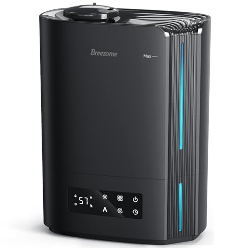 BREEZOME 6L Humidifier for Bedroom Large Room Smart Humidistat Control