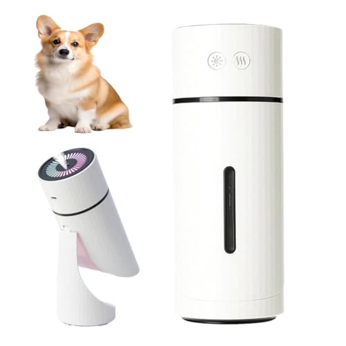 Dog Humidifier,Paw Breath Humidifier for Dogs, The Home Solution for Dogs Struggling to Breathe,90° Adjustable Mist,Creates a Safe,Moisturized Environment for Dog