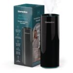 Homedics Portable Humidifier Small Ultrasonic Cool Mist (Gloss Black)