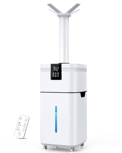 30L/7.93Gal Commercial Ultrasonic Cool Mist Humidifier for Large Room 4200 Sq.ft,