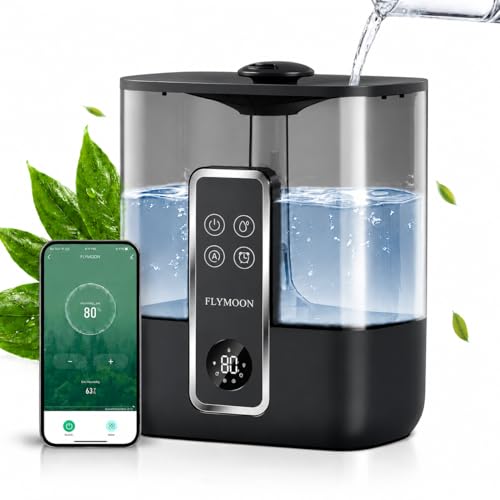 FLYMOON Top Fill 5L Cool Mist Humidifiers with 28dB