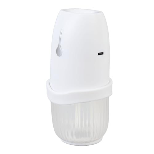 Phefop Smart Aromatherapy Diffuser, Plastic Essential Oil Diffuser with 4 Misting Modes, Voice Control, 50ml USB Charging Portable Humidifier for Home Office Car Bedroom