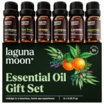 Lagunamoon Essential Oils Aromatherapy Set - 6 Oils for