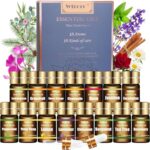 Wtrcsv Essential Oils Set - Top 15 Scents for