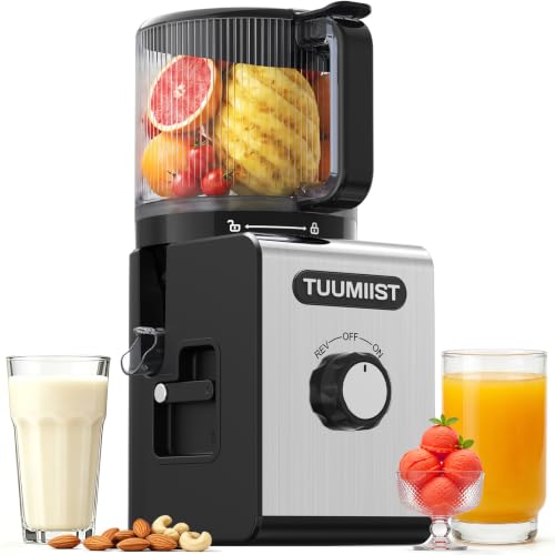 TUUMIIST 3-in-1 Juicer Machines, Makes Juice & Sorbet & Nut Milk