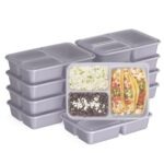 Bentgo Prep 3-Compartment Meal Prep Containers with Lids