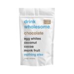 drink wholesome Chocolate Egg White Protein Powder for Sensitive