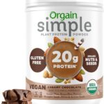 Orgain Organic Simple 20g Vegan Protein Powder