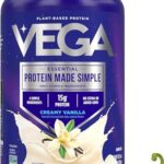 Vega Protein Made Simple Plant-Based Vanilla Protein Powder with